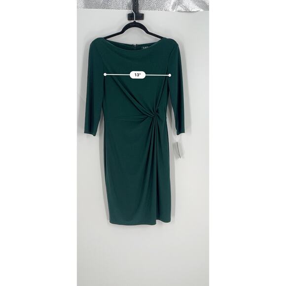 Ralph Lauren Green Dress (B10#3) - Picture 7 of 11